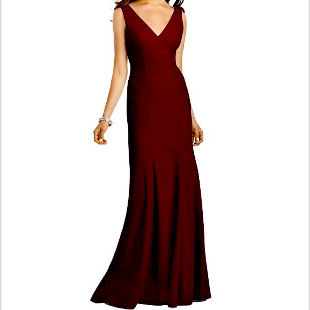 DESSY BRIDESMAIDS GOWN (CABERNET) STYLE 3060